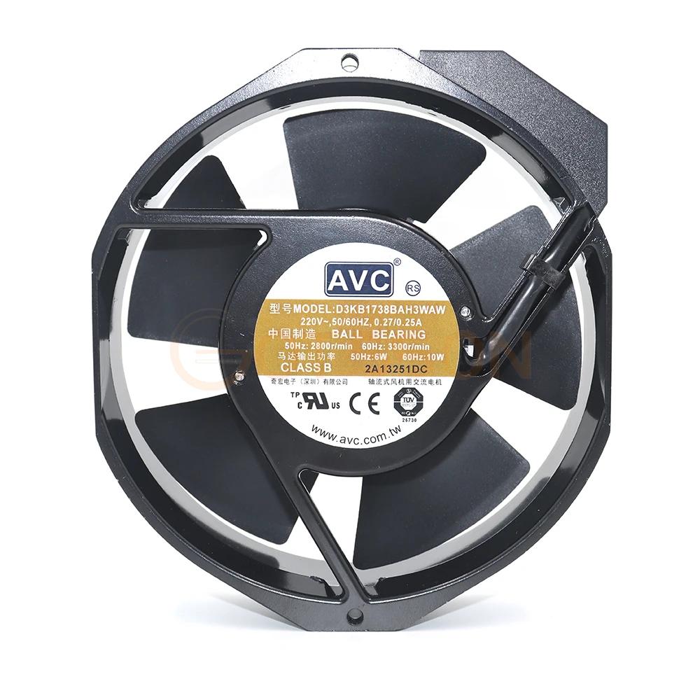 AVC D3KB1738BAH3WAW 17238 220v 0.27 0.25A 17cm ݼ   ǳ 172x150x38mm